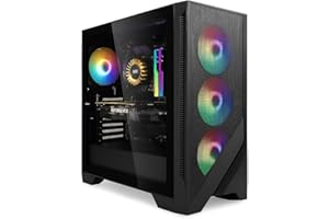 AURUMPC Aurum Gaming PC Ryzen 7 7800X3D • GeForce RTX5060Ti 16GB • 32GB DDR5 • 1000GB M.2 SSD • Windows 11 • Luftkühlung • WLAN • Gamer PC Computer Gaming Rechner