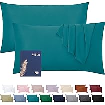 Set Di 2 Federe 40x60 Blu Marino In Microfibra Super Morbide - Certificato OEKO-TEX - Foto 6