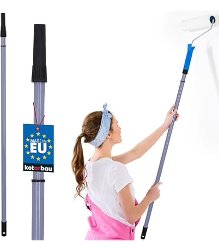 Edelstahl Teleskopstab - Vielseitig Für Fensterputz Und Haushalt