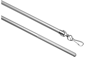 GARDINIA Barra para cortinas, 100 cm, Aluminio