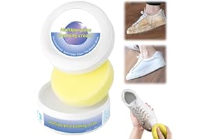 ‎GMTEO Weisse Schuhe Reinigungs Creme, 2024 Neu Multifunktionale Reinigungs und Fleckentfernungscreme für Sneaker Reiniger Weiß, Shoe Cleaning Paste Schuhreiniger für alle Oberflächen (1 Stück)