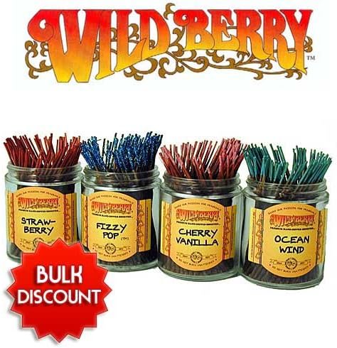 Crafty Jungle Wild Berry Incense Sticks Shorties (Pack 100) - Dragon's Blood