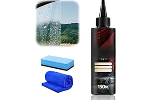 TBLMPNE Nettoyant Vitre Voiture, Film Oléophobe Pour Vitres D'automobiles, Nettoyant Pour Pare-brise De Voiture, Nettoyant Spécial Vitres et Miroirs, Idéal Contre la Poussière et la Pluie (1, 1 Pcs)