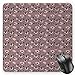 Produktbild BGLKCS Abstract Mauspads,Blooming Flowers and Ballerina Silhouettes Dance Figures with Petals,Standard Size Rectangle Non-Slip Rubber Mousepad,Rose Black Dried Rose