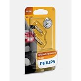 Philips Vision T5 W1,2W 12V Original Automotive Bulb, Pack of 2