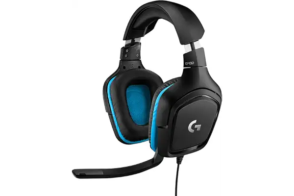 Logitech G G432 Auriculares Gaming con Cable | Auriculares 7.1 Surround, DTS Headphone:X 2.0, 50 mm, ligeros, USB/Jack 3.5 mm, PC/Mac/Consolas - Negro