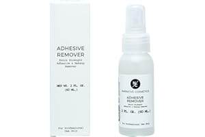 Narrative Cosmetics Skin Safe Adhesive Glue and Makeup Remover for SFX, Prosthetics, Halloween & Cosplay Costume Pro FX - Clear, Extra Strength - 2 Oz Bottle