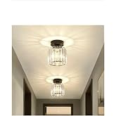 Lambadar Kristal Taşlı Model Modern Tekli Plafonyer Model Siyah Avize Siyah Tek Ebat 15 X 20 3500-1Blkkristal