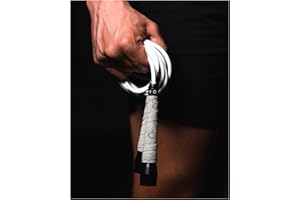 BOXROPE, A Jump Rope Made For Boxing, Tangle-Free, 15% Heavier Than A Normal PVC Rope, Boxer Jump Rope, Adjustable, Includes Grip Tapes For More Grip, Skipping Rope for Boxers, Premium Quality