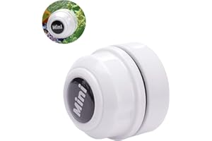TOWEAR Mini imán Cepillo de pecera, Limpiador de Acuario, Limpiador de Cristal de pecera, Mini imán portátil Duradero, Limpieza para la extracción de peceras y Algas