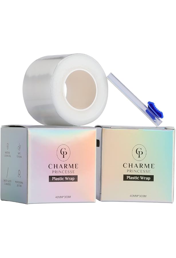 2er-Set Tattoo-Frischhaltefolie – Transparente Rolle Für Permanent Make-up, Augenbrauen & Lippen