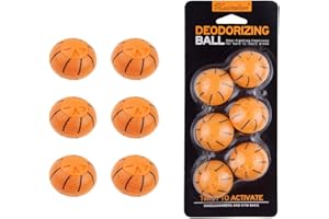 Vintree 6 palline deodoranti per Scarpe per Sneakers Armadietti Borse Sportive Ufficio e Gatti Aroma Fruttato Naturale