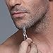 Chooling Facial Hair Scissors (Made of Forged & Polished Stainless Steel) - Safety Hair Scissors for Eyebrows, Eyelashes, Nose hair, Ear hair, moustache and beard