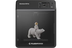 Flashforge Adventurer 5M Pro 3D-skrivare med kameraövervakning, maximal hastighet 600 mm/s, snabb uppvärmning med 280 ℃ munst