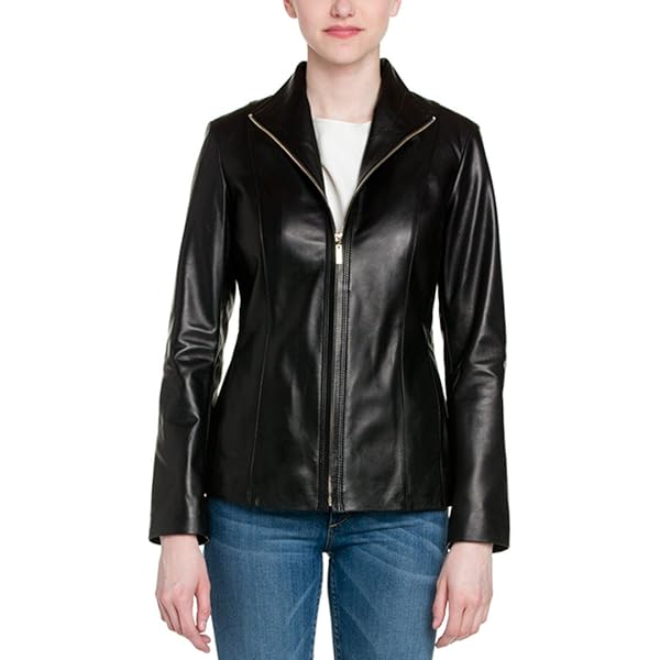 Cole Haan | Jackets & Coats | Nwt Cole Haan Wing Collar Leather Jacket