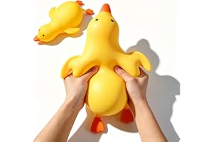 33 cm gigantisk anka squishy, jumbo stora söta stora ankor stressboll mjuka squishys långsam stigande stressboll rolig dekomp
