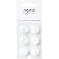 signia Click Dome 10/12 mm Double For RIC Hearing Aids - 6 Domes Each by Siemens