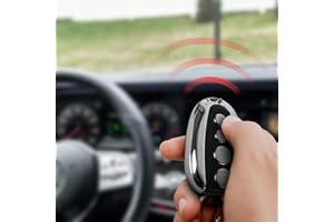 TIMBERTECH Mando Puerta para Motor Puerta Corredera STAN01 - Alcance 30m, 4 Canales, Llavero - Mando a Distancia, Control Remoto, Garaje, Apertura, Compatible, Automática, Dispositivo Accionador