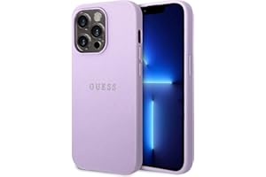 CG MOBILE Guess GUHCP14XPSASBPU - Funda para iPhone 14 Pro MAX 6,7", Color Morado y Morado
