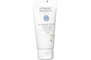 Lefranc Bourgeois Gouache Etude Tube 80ml Blanc