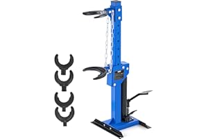 Orion Motor Tech 4.5T Compressore a Molla Idraulico Professionale Compressore Automatico Molla Elicoidale, Compressore per Molle e Ammortizzatori con 4 Fermagli a Molla per Auto, Camion e SUV