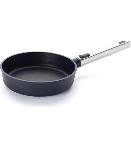 Woll Eco Lite Padella Induzione 24 Cm In Alluminio Riciclato - Manico Rimovibile, Rivestimento Zaffiro - Made In Germany - 3