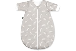 Julius Zöllner Śpiwór zimowy dla niemowląt z dżerseju bawełny, rozmiar 74, standard 100 OEKO-TEX, Twiggy