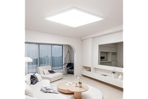 OTREN Plafoniera LED Soffitto 40CM, Lampada da Soffitto Moderno 4000K, 36W Plafoniera Pannello LED Lampadario Luce per Camera da Letto, Bagno, Cucina, Soggiorno, Balcone