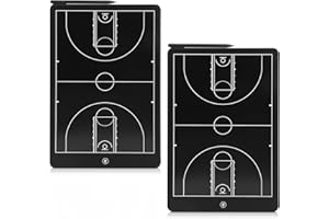 ZEMBSOYA LCD Elctronic Taktiktafel,Basketball Taktiktafel mit Tacical Pen,Erasable Tactical Drawing Board für Fußball, Basketball, Baseball Meisterschaft oder Training
