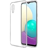 Amazon Brand - Solimo Back Cover for Samsung Galaxy M02 (Flexible|Silicone|Transparent)