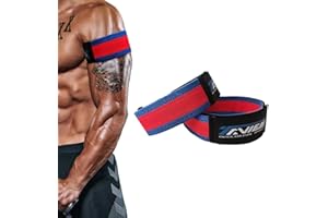 TAVIEW Okklusionsbänder, Schnellentriegelungsbänder, Bizeps-Bänder, Bizepsbänder für Arm-Fitness und Bodybuilding, gewinnen Sie schnelles Muskelwachstum, ohne schwere Gewichte zu heben