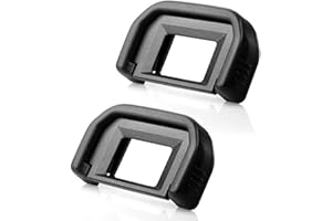 T8i Viewfinder Eyepiece Eyecup for Canon EOS Rebel T8i T7i EOS SL3 850D 800D SL3 77D [2 Packs], Replace Eyepiece EF, Fire Rock Camera Viewfinder Accessories EF