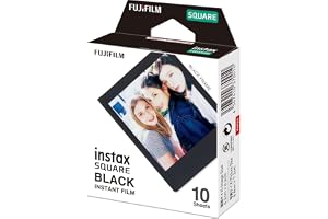 instax SQUARE Film Black Ram, 10 pack