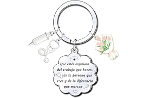 KJKJKJ Regalo Enfermera,Llavero de Enfermera,Regalos para Medicos,Regalos para Medicos Enfermeras Estudiante de Medicina Graduacion,Enfermera En Apuros,Enfermera en Apuros Accesorios