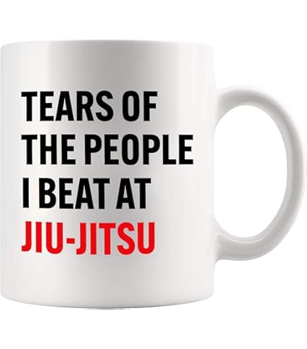 Tasse à café Jiu-Jitsu brésilien, tasse de ceinture BJJ