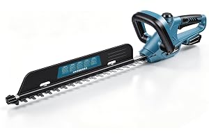Trådlös häcktrimmer för Makita 18 V, 52 cm skärlängd, 20 mm tandavstånd, borstlös motor, trådlös elektrisk häcktrimmer (roter