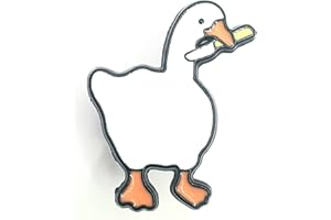 Angry Goose Knife Evil Meme Badge en métal
