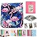Produktbild CAIUL Compatible 8 in 1 für Mini 70 Kamera Zubehör Bundles Set mit Tasche, Album, Filter, Frames und Anderes Zubehör (Flamingo Schwarz)