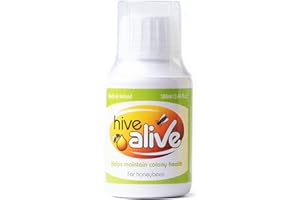 Hive Alive Alimento de Abejas Líquido – Alimento para Abejas, Mejora la Salud y la Producción de Miel, Reduce la Mortalidad (100 ml)