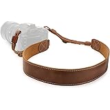 MegaGear SLR, DSLR Schulter- oder Nackengurt aus echtem Leder