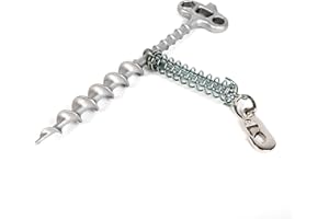 PEGGY PEG PeggyPeg Śrubowy śledź PetPeg z regulacją wysokości, mocowanie smyczy, dla zwierząt