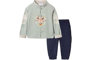 Mud Kingdom Little Boy Girls Tang Suit Cute Chinese Style