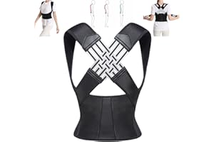 YvBeR Hanna WirbelsäUle Pro,WirbelsäUlepro,My Hanna RüCken,Adjustable Posture Belt,Adjustable Back Posture Belt Office Home Gym Unisex,Adjustable Belt Back Straightener Posture Corrector