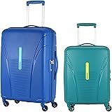 American Tourister Ivy Spinner Polypropylene (PP) 68 Cm Medium Blue Check-in Hard Luggage with TSA Lock Check-in