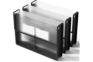 ‎THINKTEX ThinkTex A4 Kunststoff-Aktenordner, ohne Unterteilung, Etiketten und Durchsicht, ideal als Dokumententasche, Praktische Mappe A4 für Schule und Büro - 3 Stück