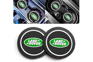 TOKYO BLADE 2 Pezzi Sottobicchieri per Auto,Sottobicchieri per Portabicchieri sostituzione per Land Rover LR2 LR3 LR4 Range Rover Sport Defender Discovery Sport LR4 Land Cruiser,accessori per auto