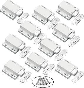 POPETPOP Magnetverschluss Transparent - Kleiner Schrankverschluss Ohne Bohren