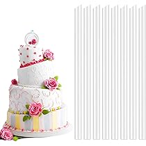 Supporti Per Torte A Piani - 12 Pezzi Plastic Alimentare - 30 Cm - Per Torte Multistrato - Foto 7
