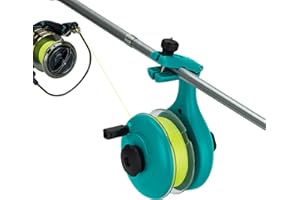 THKFISH Bobinadora de línea de pesca Bobina de pesca Removedor de línea de pesca Función de desenrollado Accesorios de pesca Ajustable Estable Portátil Línea de Pesca Carrete