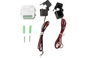 Besshepplo Bi-Directional Smart 2 Way Smart Meter Energy Monitor For Tuya 12 Channel Bidirectional WiFi Energy Meter With Real Time Data Display(2 Way Electricity meter+CT)